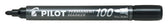 Viltstift PILOT SCA-100 rond F zwart