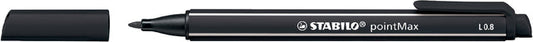 Viltstift STABILO pointMax 488/46 M zwart