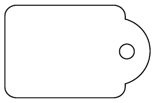 Label Apli karton nr 391 28x43mm wit 500st