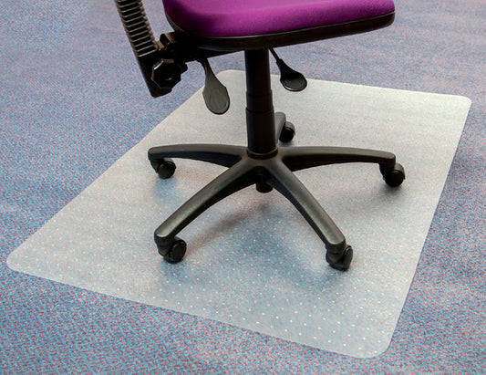 Stoelmat Floortex PVC 120x150cm zachte vloeren