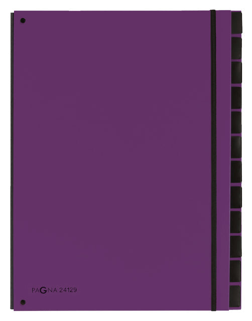 Sorteermap Pagna trend 12tab A4 lila