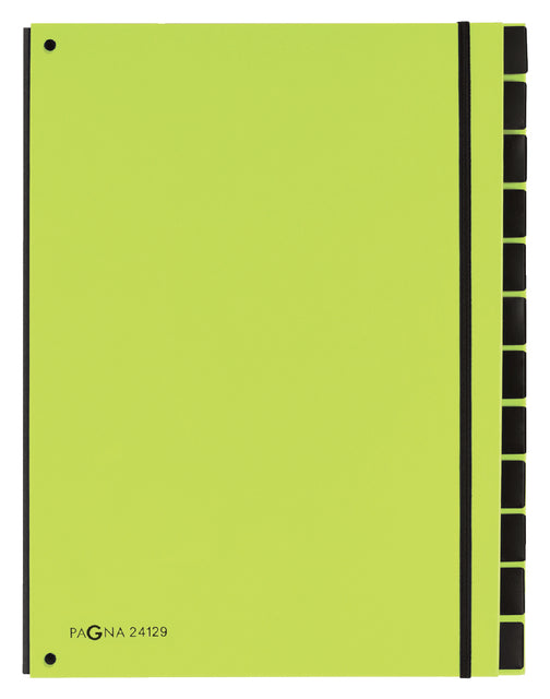 Sorteermap Pagna trend 12tab A4 appelgroen
