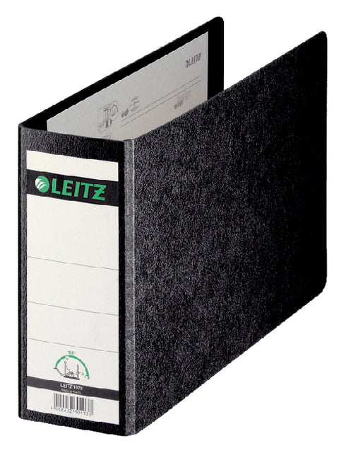 Ordner Leitz 1076 180° 77mm karton A5 zw