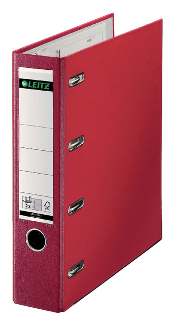 Giro bank ordner Leitz A4 dubb mech 80mm PP rd