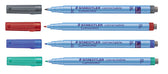 Viltstift Staedtler OHP Lumo F 305 correctable bl - afbeelding 2