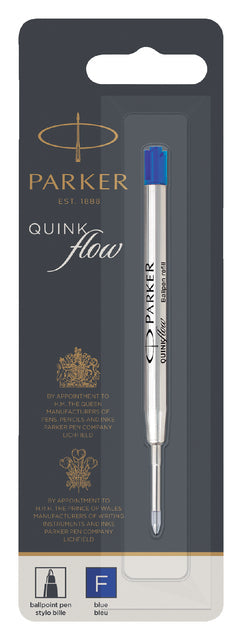 Balpenvulling Parker Quinkflow F blauw