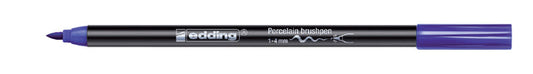 Brushpen edding 4200 porselein blauw