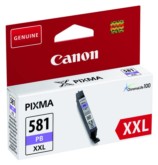 Inktcartridge Canon CLI-581XXL foto blauw