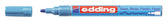 Paintmarker edding 751 oliebasis 1-2mm mtl blauw