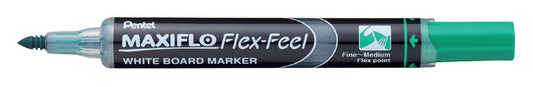 Whiteboardmarker Pentel MWL5SBF 1.5-4.5 groen