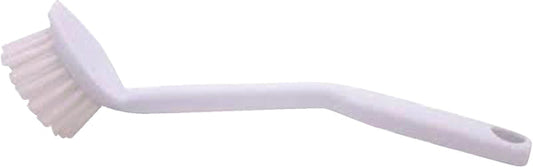 Afwasborstel Cleaninq basis plastic ronde kop wit