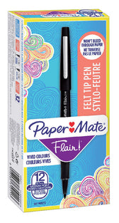 Fineliner Papermate Flair Original M zwart - afbeelding 3