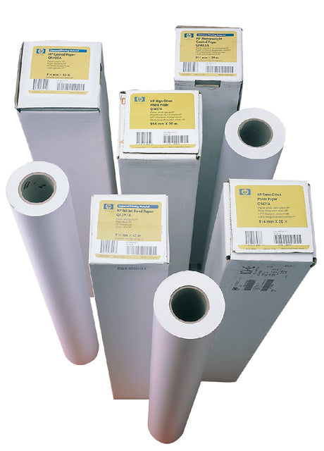 Inkjetpapier HP c6019b 610mmx45.7m 90gr