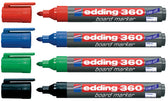 Whiteboardmarker edding 360 rond 1.5-3mm blauw - afbeelding 2