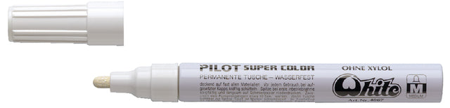 Viltstift PILOT Super SC-W M wit