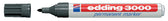 Viltstift edding 3000 rond 1.5-3mm grijs