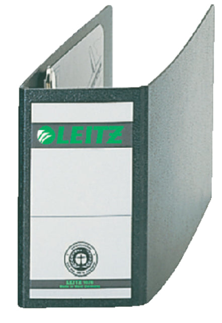 Ordner Leitz 1078 A6 dwars 77mm karton zwart