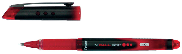 Rollerpen PILOT V-ball grip BLN-VBG10 B rood