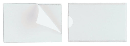 Etikethouder Durable pocketfix 57x90mm zelfkl 10st