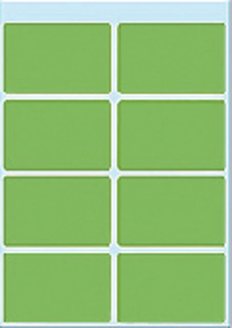 Etiket HERMA 3695 26x40mm groen 40stuks