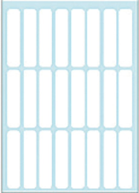 Etiket HERMA 3724 8x36mm wit 168 stuks