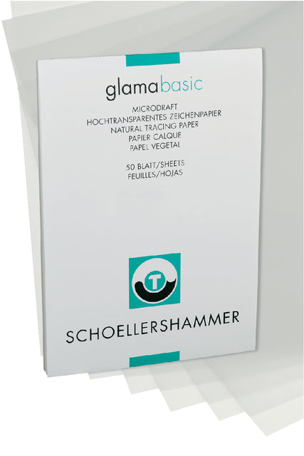 Ontwerpblok Schoellershammer A4 80 85gr tr 50v