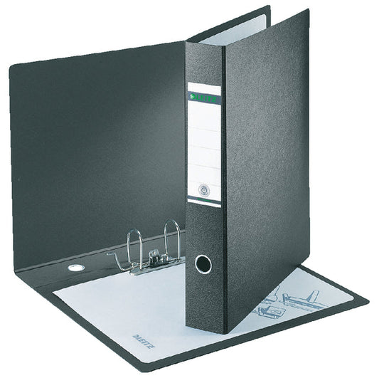 Ordner Leitz 1072 180° 77mm karton A3 recht zwart