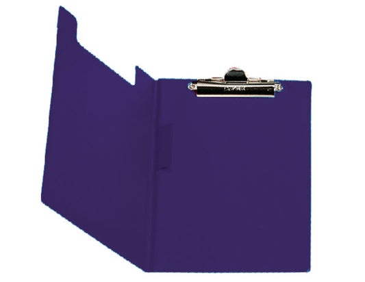 Klembordmap Bantex met klem + penlus donkerblauw