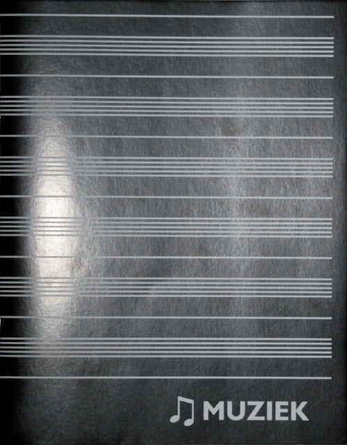 Muziekschrift Qbasic A5 36blz 70gr zw