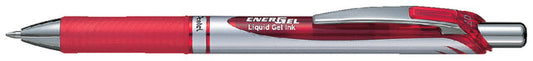 Gelschrijver Pentel BL77 Energel M rood