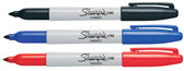 Viltstift Sharpie F rood - afbeelding 2
