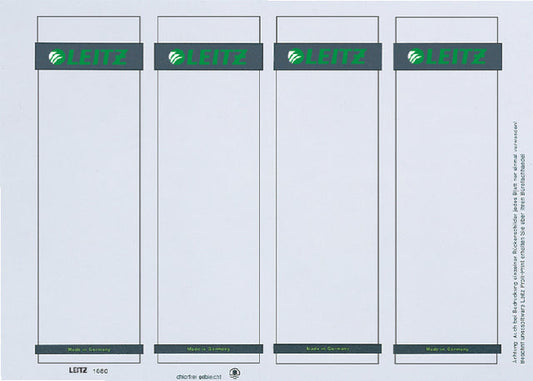 RUGETIKET LEITZ 1680 PRINTBAAR 56X190MM KARTON