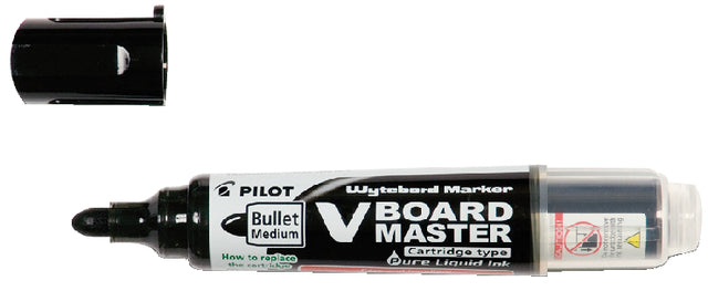 Whiteboardmarker PILOT Begreen rond M zwart