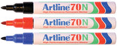 Viltstift Artline 70 rond 1.5mm blauw - afbeelding 2