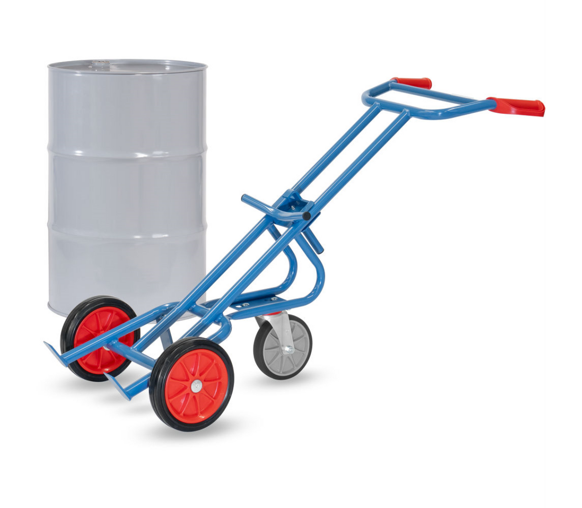 Vatensteekwagen 1071 met steunwiel - Massief rubber banden 250 x 60 mm