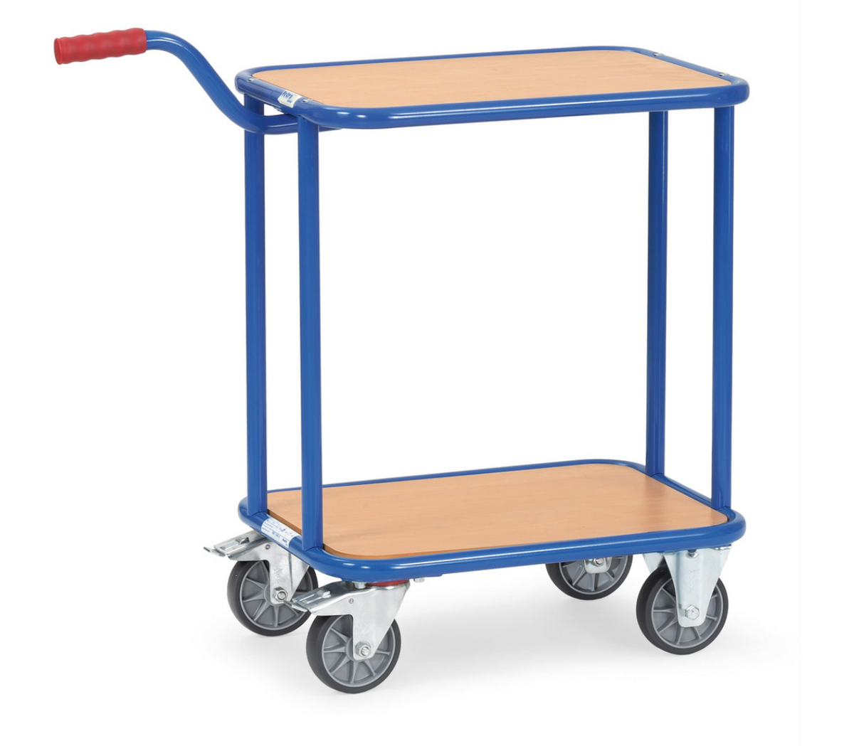 Greeproller 1164 - houten bodem - 2 Laadvlakken 600 x 450 mm