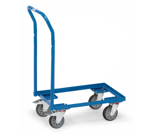 Eurobakken rolplateau 135800 - duwbeugel - Laadvlak 605 x 408 mm