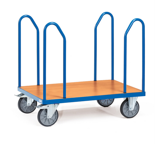 Platformwagen 1582 - 4 zijbeugels - Laadvlak 1.000 x 700 mm