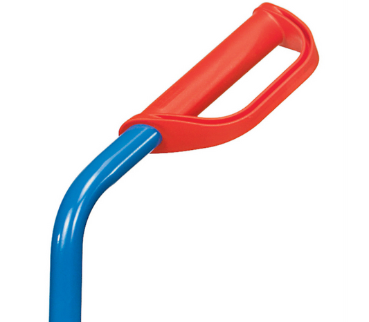 Handgreep met veiligheidsbeugel - Voor buis Ø 33,5 mm, rood