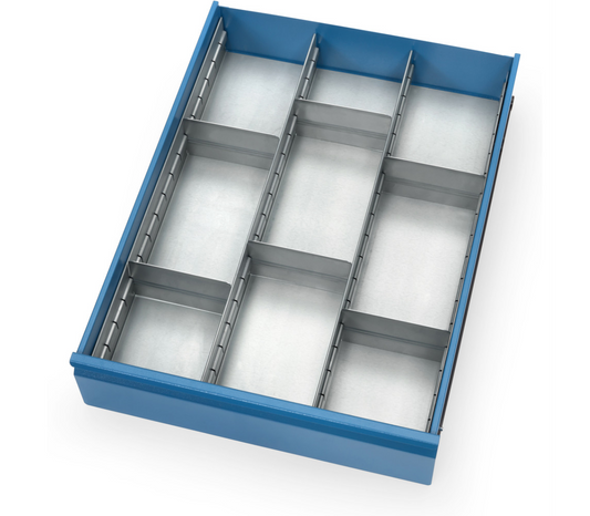 Schuiflade indelingsset - toebehoren - - Voor 1 schuiflade 600 mm diep