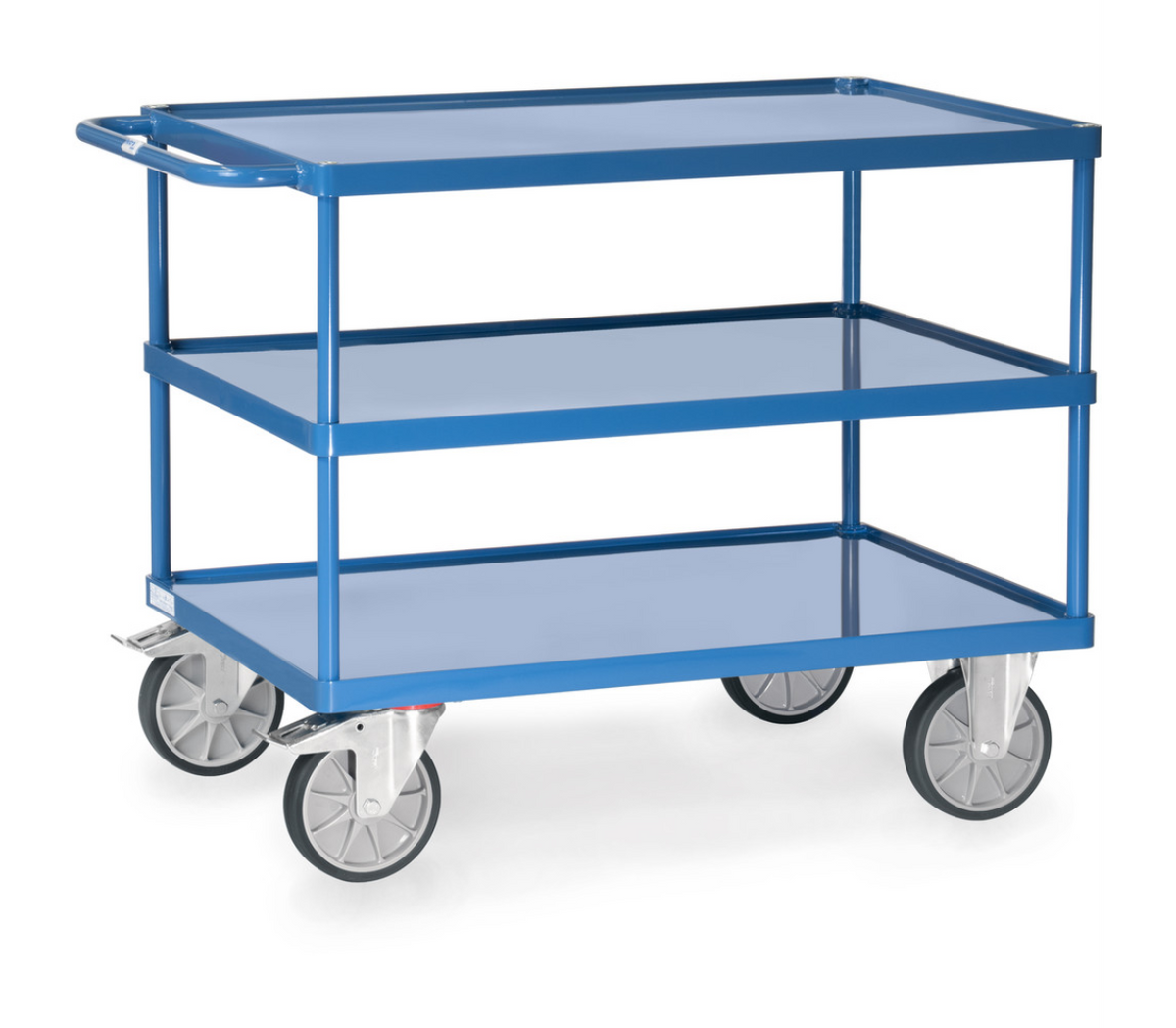 Tafelwagen 2422W - platformen van staalplaat - Laadvlak 1.000 x 700 mm