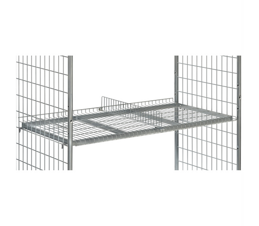 Scheidingswand voor etage 610 mm breed-toebehoren- - Voor orderverzamelwagens