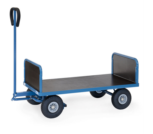 Handtrekwagen 4022P - polyurethaan wielen - laadvlak 1.200 x 700 mm - TD 450 kg
