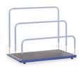 Platenstandaard 4365, zonder insteekbeugels, laadvlak 1.600 x 800 mm