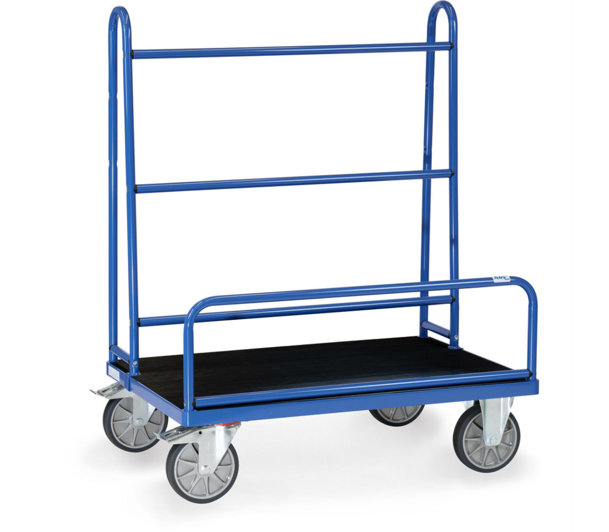 Platenwagen 4432 - Laadvlak met rubber - Laadvlak 1.070 x 435 mm