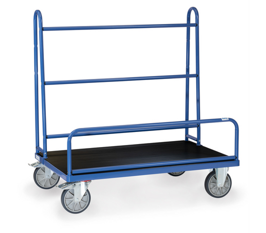 Platenwagen 4433 - Laadvlak met rubber - Laadvlak 1.270 x 535 mm