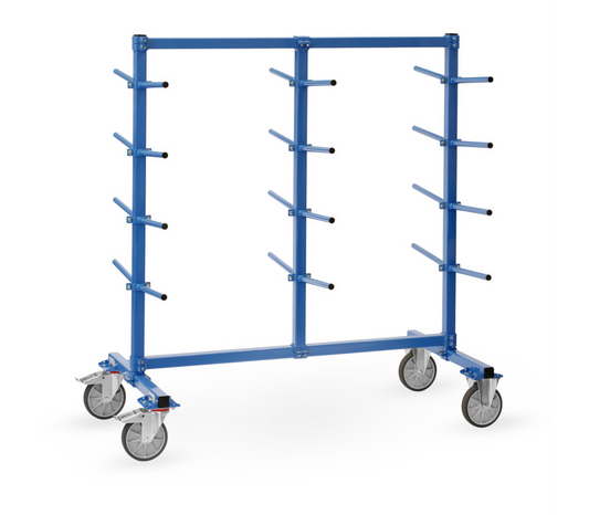 Draagarmwagen 4628 - 1.600 x 800 mm, 5° draagarm 370 mm lang