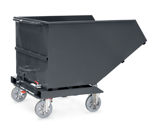 Stalen bakwagen 4704A-7016 met aftapkraan - Bakmaat 1.321 x 1044 x 735 mm