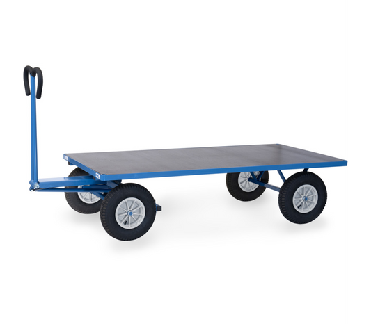 Handtrekwagen 6406L - Laadvlak 2.000 x 1.000 mm