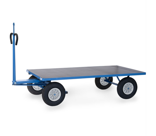 Handtrekwagen 6406PZ met trekoog - Laadvlak 2.000 x 1.000 mm - TD 750 kg
